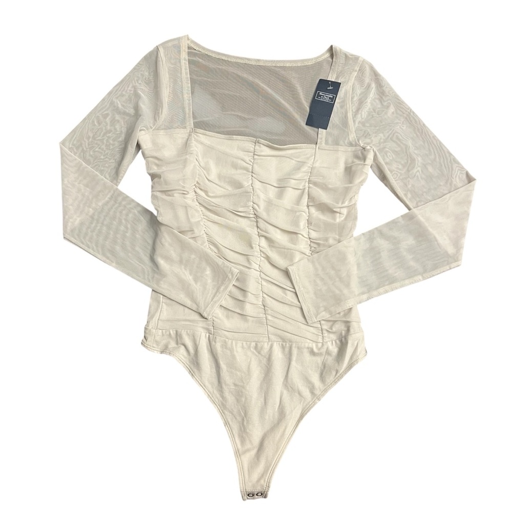 NWT Abercrombie and Fitch Mesh Bodysuit